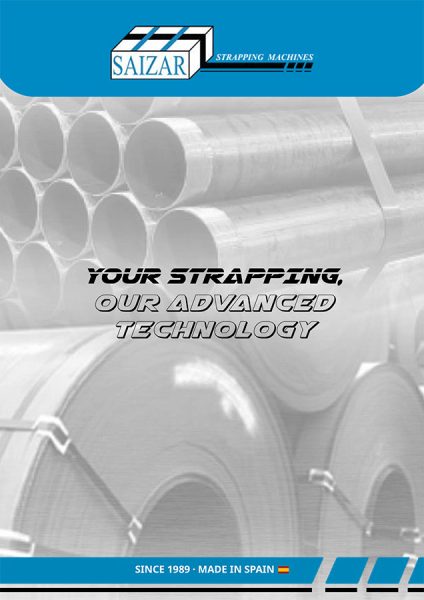 Catálogo online de Saizar Strapping Machines S.L.