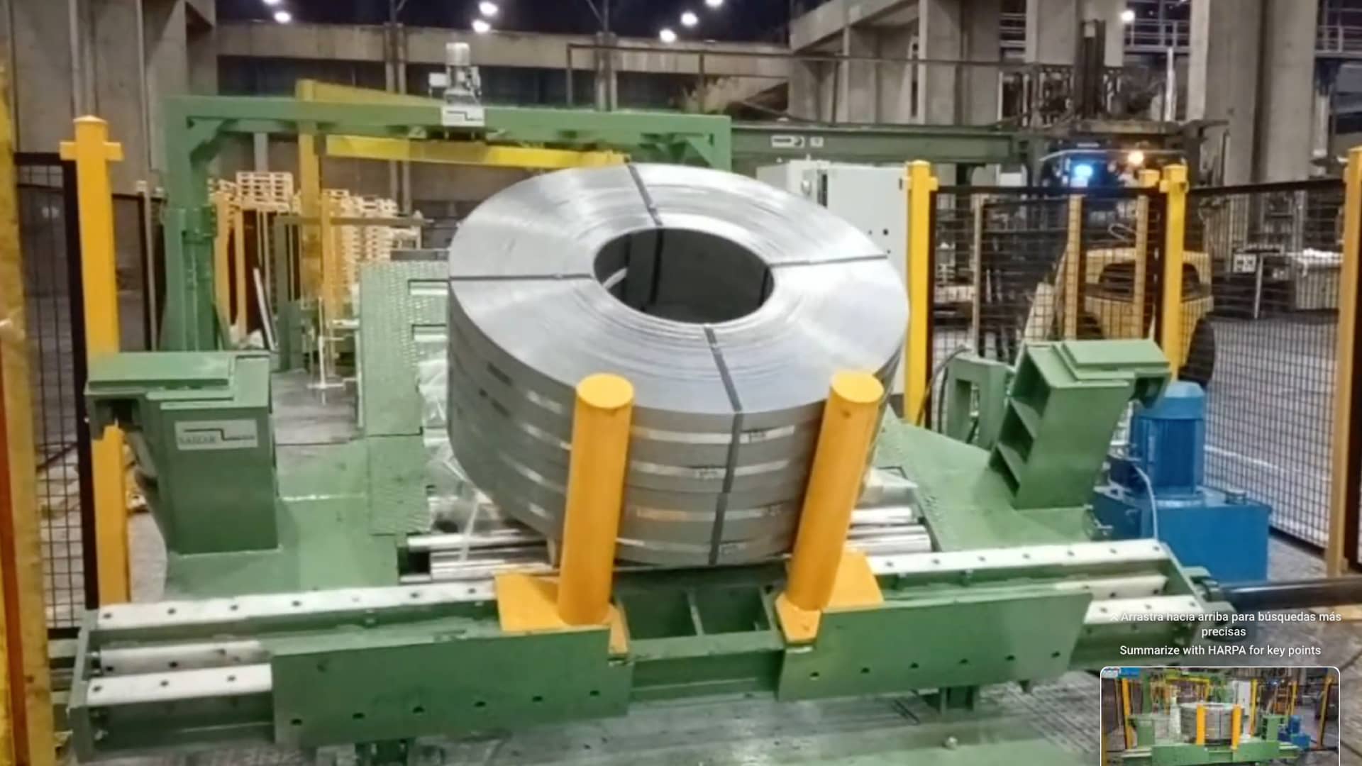 Sistema de carro volteador de Saizar Strapping Machines S.L.