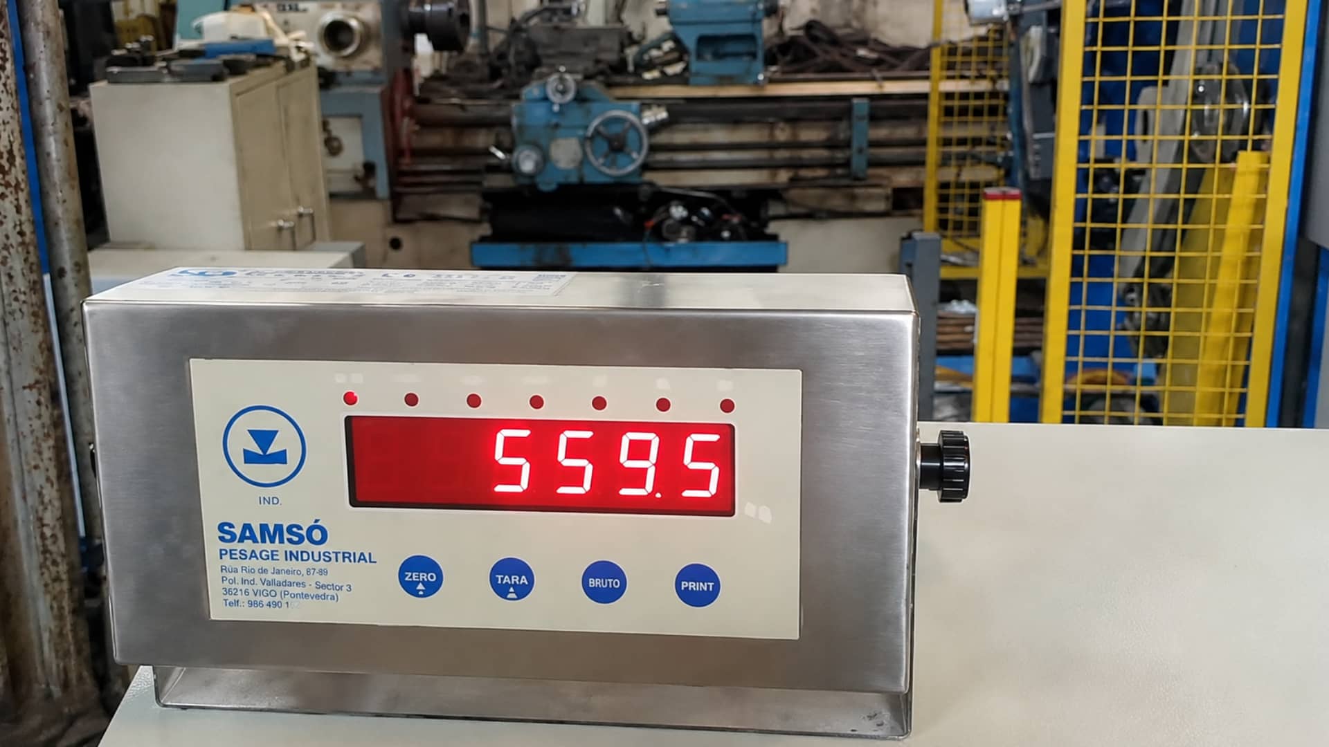 Sistemas de pesaje industrial para líneas de embalaje de Saizar Strapping Machines S.L.